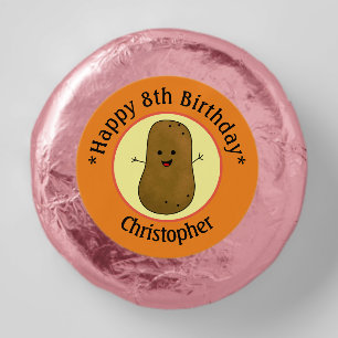 Potato Party Personalized Dipped Oreo Cookie Favors