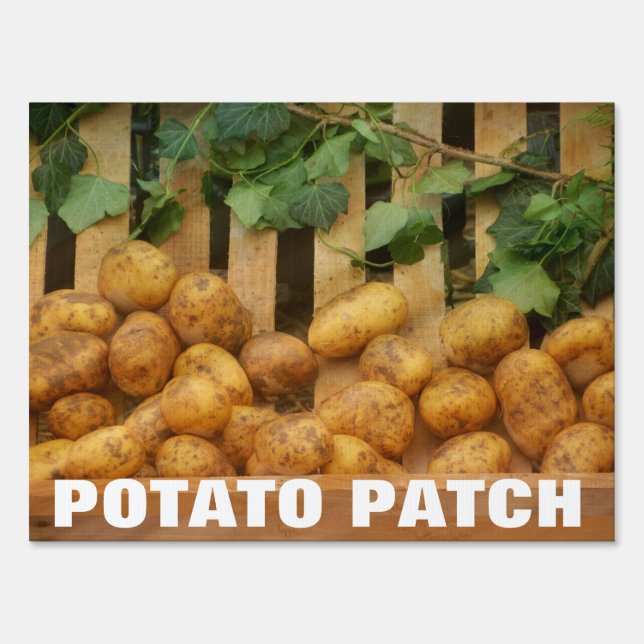 Potato Patch Yard Sign (Front)