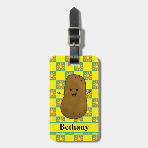 Potato Personalized Luggage Tag