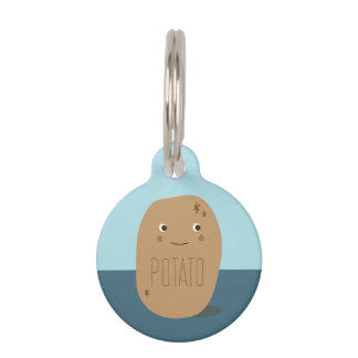Potato Pet ID Tag