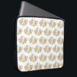 Potato Pierogies Sour Cream Onions Polish Food Laptop Sleeve<br><div class="desc">Design features an original marker illustration of tasty potato-filled pierogies topped with green onions and sour cream. This pierogi (varenyky) dumpling treat is perfect for your favorite fan of Polish, Slovakian, or Eastern European cuisine! Don't see what you're looking for? Need help with customization? Click "contact this designer" to have...</div>