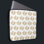 Potato Pierogies Sour Cream Onions Polish Food Laptop Sleeve<br><div class="desc">Design features an original marker illustration of tasty potato-filled pierogies topped with green onions and sour cream. This pierogi (varenyky) dumpling treat is perfect for your favorite fan of Polish, Slovakian, or Eastern European cuisine! Don't see what you're looking for? Need help with customization? Click "contact this designer" to have...</div>