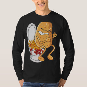 Potato Pooping French Fries Fried Potatoes Food T-Shirt