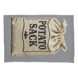 potato sack pillow case