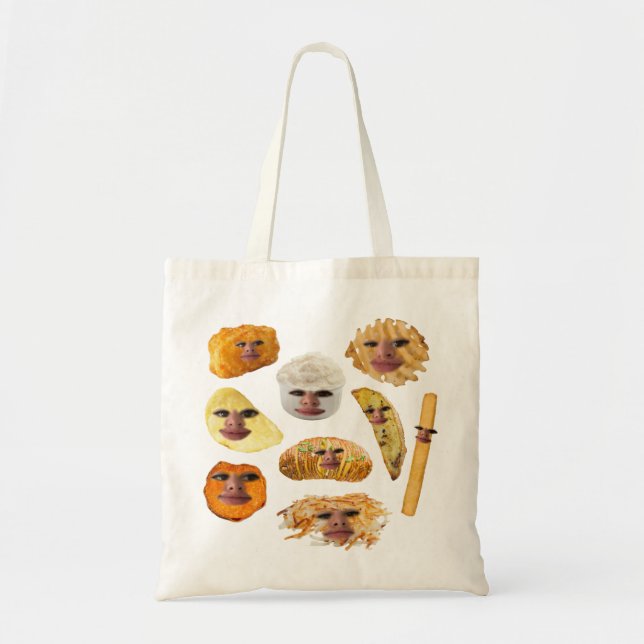 potato sack tote bag (Front)