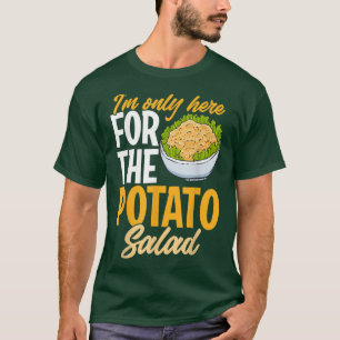 Potato Salad Loves Foodie Vegan Humor Funny Diet M T-Shirt