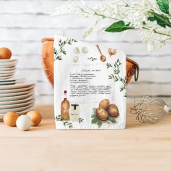 Potato Salad | Recipe Heirloom Tea Towels by IYHTVDesigns at Zazzle