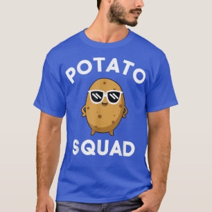 POTATO SQUAD Funny Smiling Vegetarian Matching Pot T-Shirt