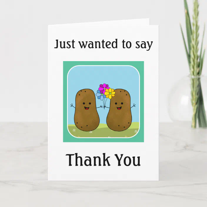 Potato Thank You | Zazzle.com