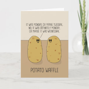 Potato Jokes Cards Zazzle