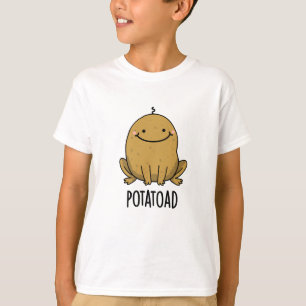 Potatoad Funny Potato Toad Pun  T-Shirt