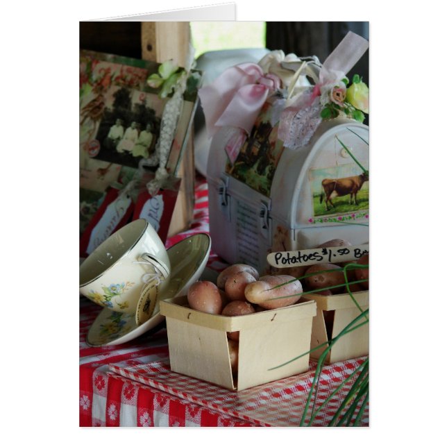 Potatoes $1.50 a Box Cards (Front)