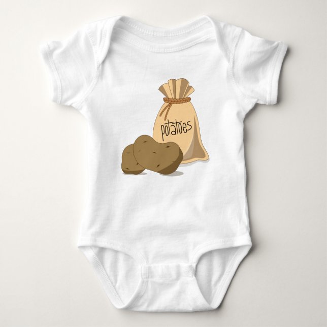 Potatoes Baby Bodysuit (Front)