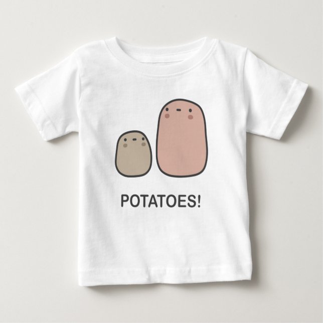 Potatoes! Baby T-Shirt (Front)