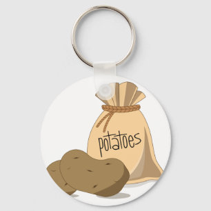 Potatoes Keychain
