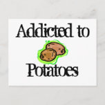 Potatoes Postcard