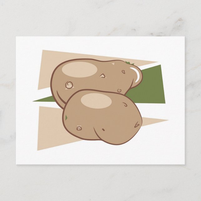 Potatoes Postcard (Front)