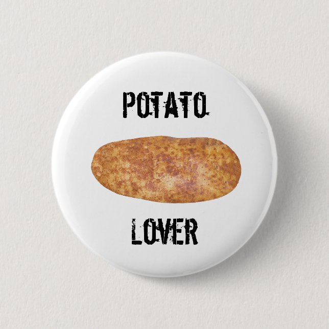 Potatoes Series Pinback Button (Front)