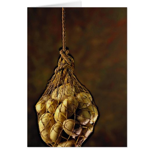 Potatoes, still life cards (Front)