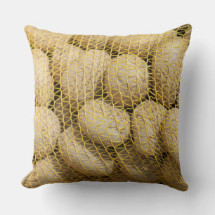 Potatoes Throw Pillow