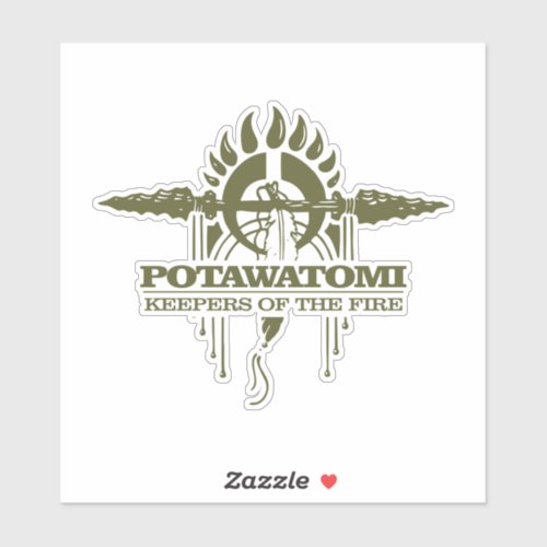 Potawatomi 2o sticker