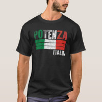 Potenza Italia Italy Flag Italian Mens Womens Kids