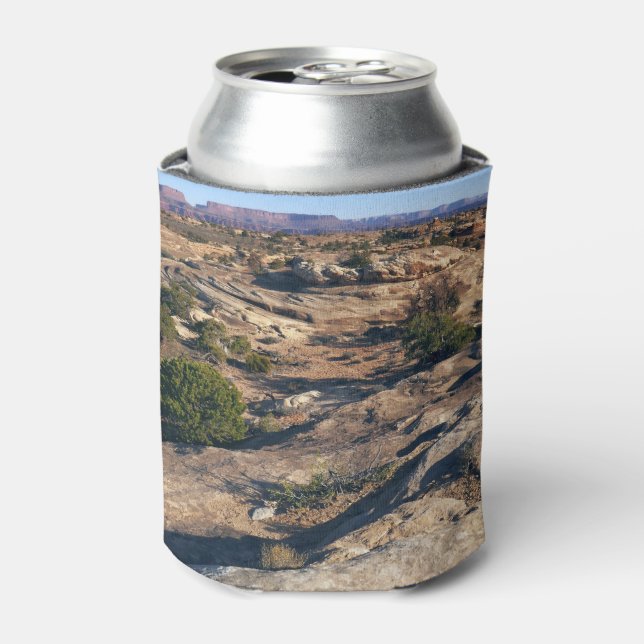 Pothole Point Trail at Canyonlands National Park Can Cooler (Can Front)