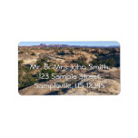 Pothole Point Trail at Canyonlands National Park Label