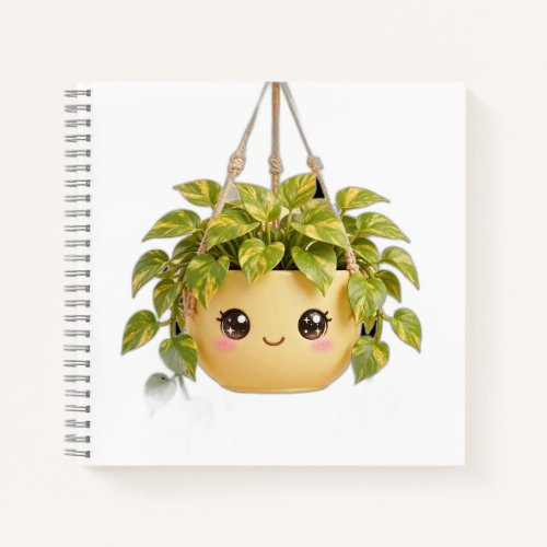 Pothos Kawaii Indoor Plant Notebook