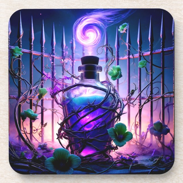 Potion Art Beverage Coaster (Front)