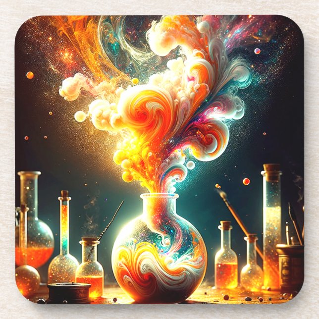 Potion Art Beverage Coaster (Front)