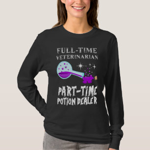Potion Bottle Gothic Funny Veterinarian Costume Ha T-Shirt