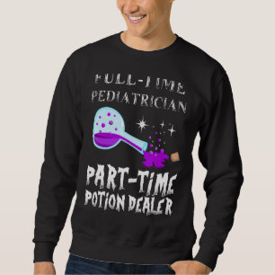 Potion Bottle Gothic  Pediatrician Costume Hallowe Sweatshirt