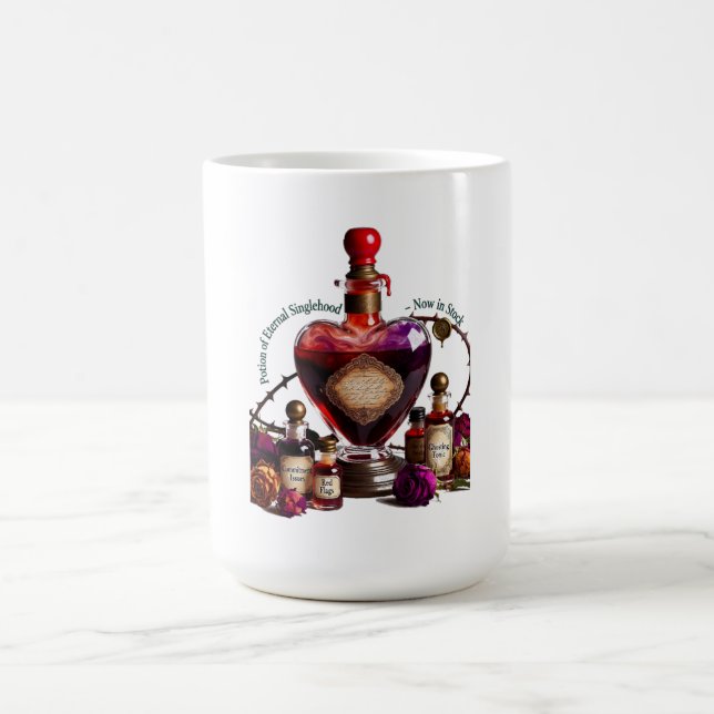 Potion of Eternal Singlehood T-Shirt  Coffee Mug (Center)
