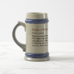 Potion of Wakefulness Beer Stein