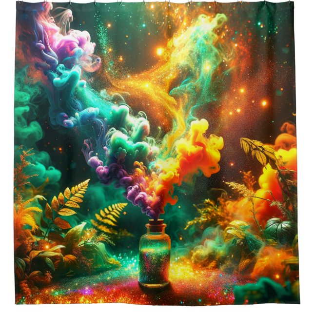 Potion Shower Curtain (Front)