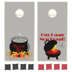 Potjie Kost & Braai Cornhole Set