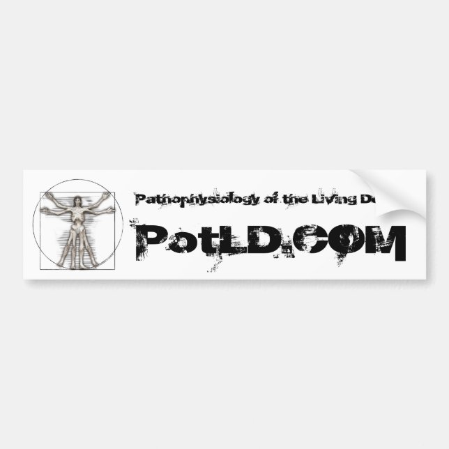 PotLD.com Bumper Sticker (Front)