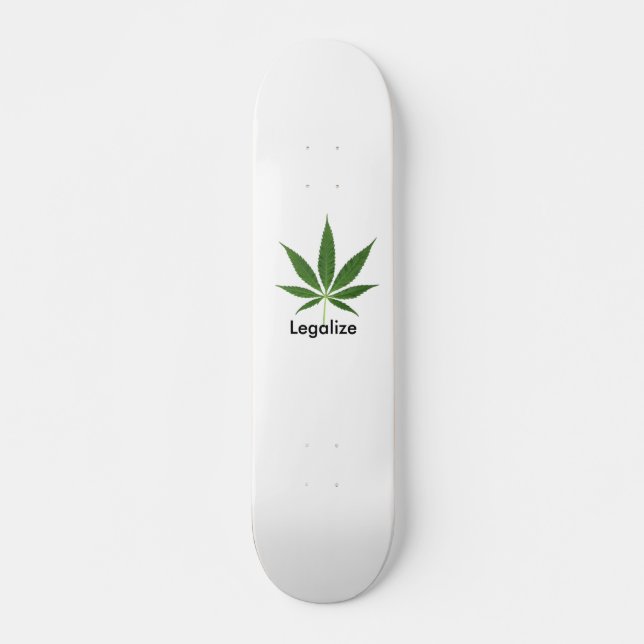 Potleaf,  Legalize Skateboard Deck (Front)