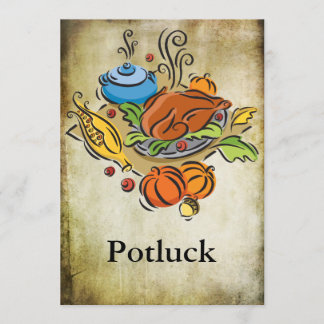 Potluck Invitation