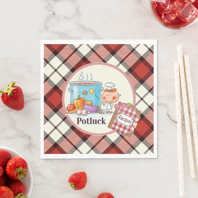 Potluck Paper  Napkins (Insitu)