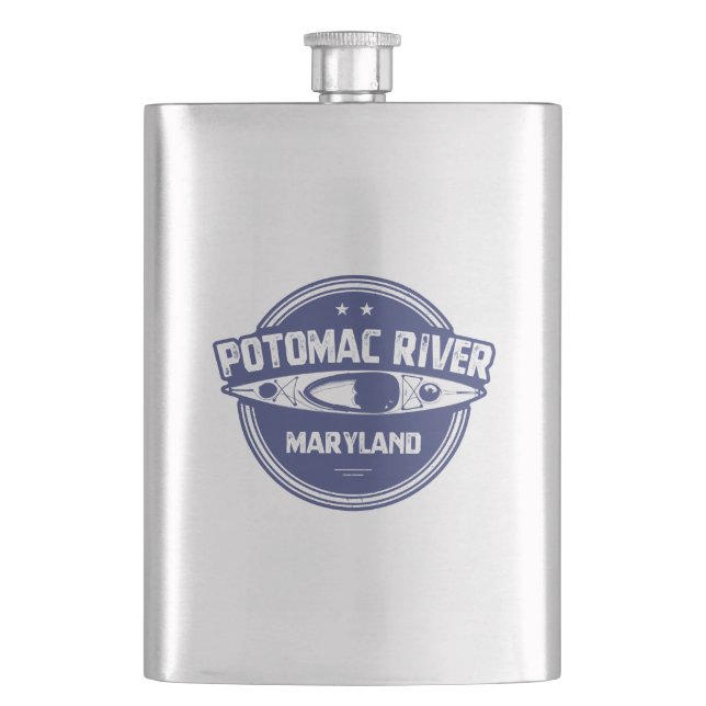 Potomac River, Maryland Flask (Front)
