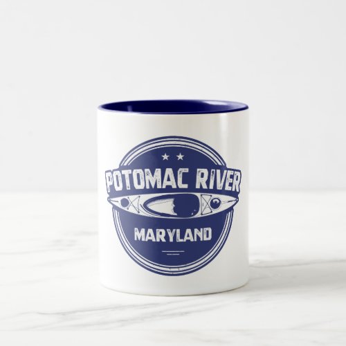 Potomac River Maryland Two_Tone Coffee Mug