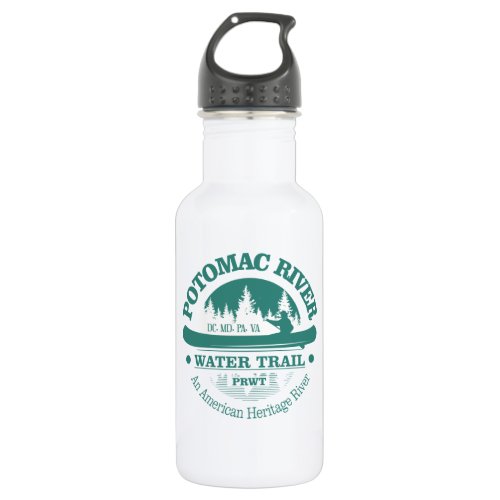 Potomac River WT canoe  Stainless Steel Water Bottle