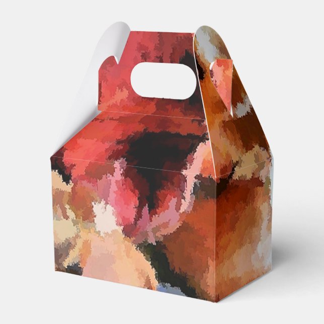 POTPOURRI FLOWERS FAVOR BOXES (Front Side)