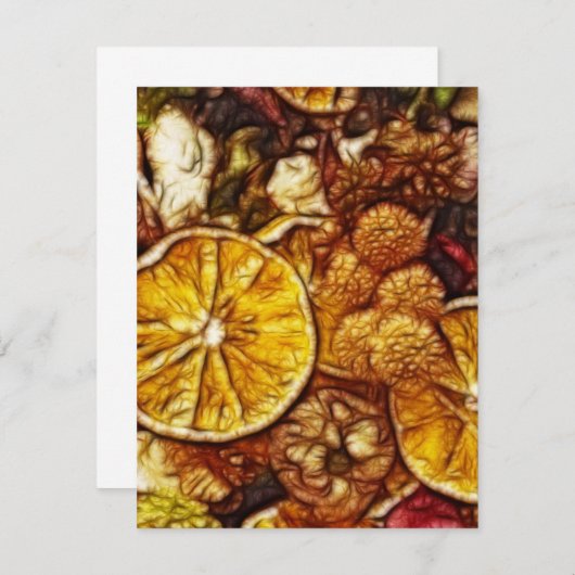 Potpourri Oranges Fractal (Front/Back)