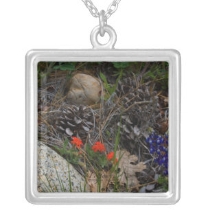 Potpourri Silver Plated Necklace