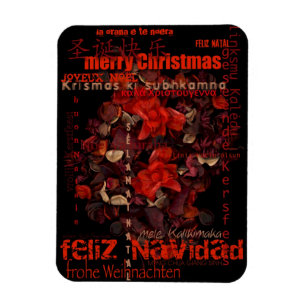 Potpourri World Christmas Navidad Noel P Magnet