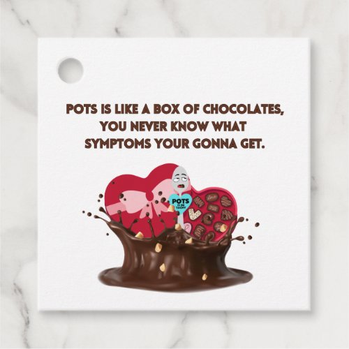 Pots Is Like A Box Of Chocolates Favor Tags