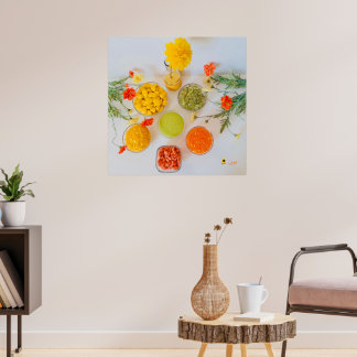 POTS OF COLOURS POSTER